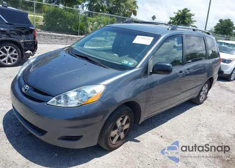 2006 Toyota Sienna Le из США, поврежденный, VIN 5TDZA23C66S423600